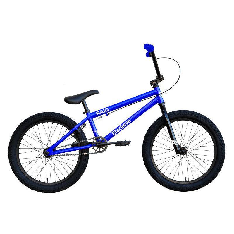 Black Eye Raid 20 BMX Bike 2021 Gloss Blue 18.5TT