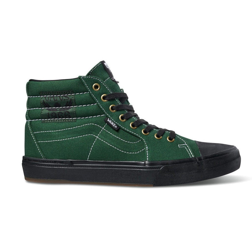 All green 2024 high top vans