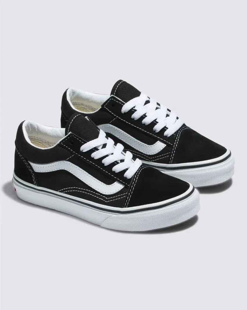 Vans Kids Old Skool Black White