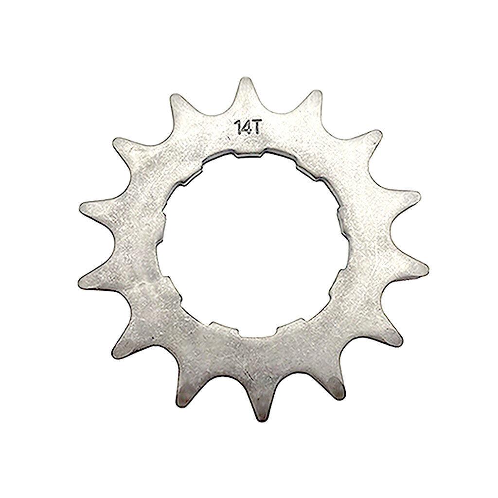 A silver Odyssey Cassette Sprocket with evenly spaced teeth and an open center, shown against a white background.