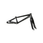 The Inspyre Concorde V3 Pro XL Frame/Fork Kit (2025) stands out with its sleek black hydroformed tubes against a white background, ideal for BMX racing enthusiasts who value both style and performance.