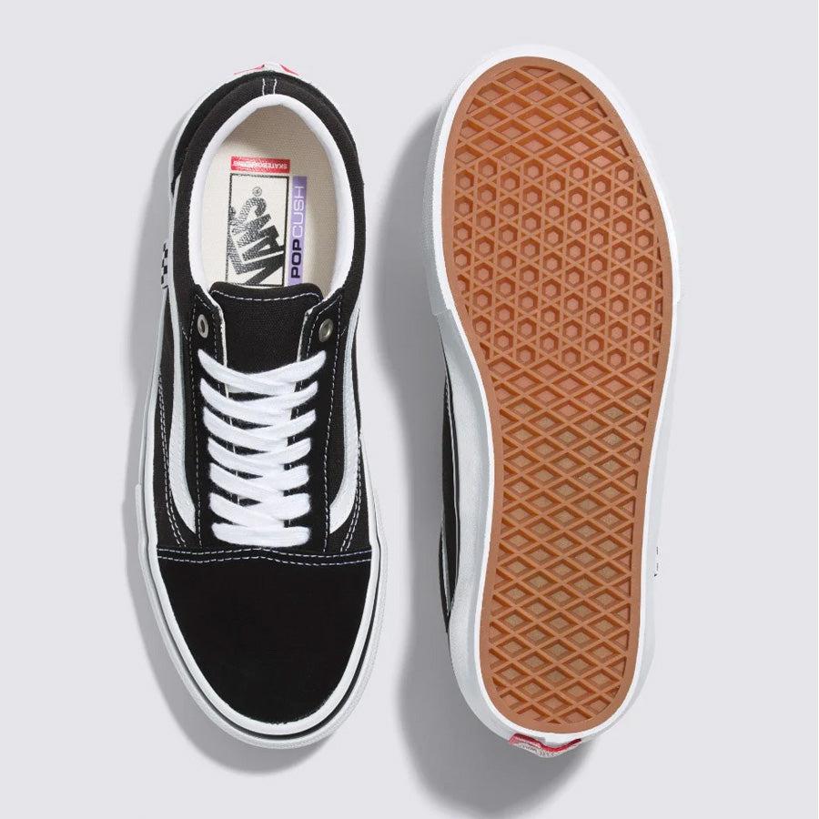 Black and clearance white retro vans