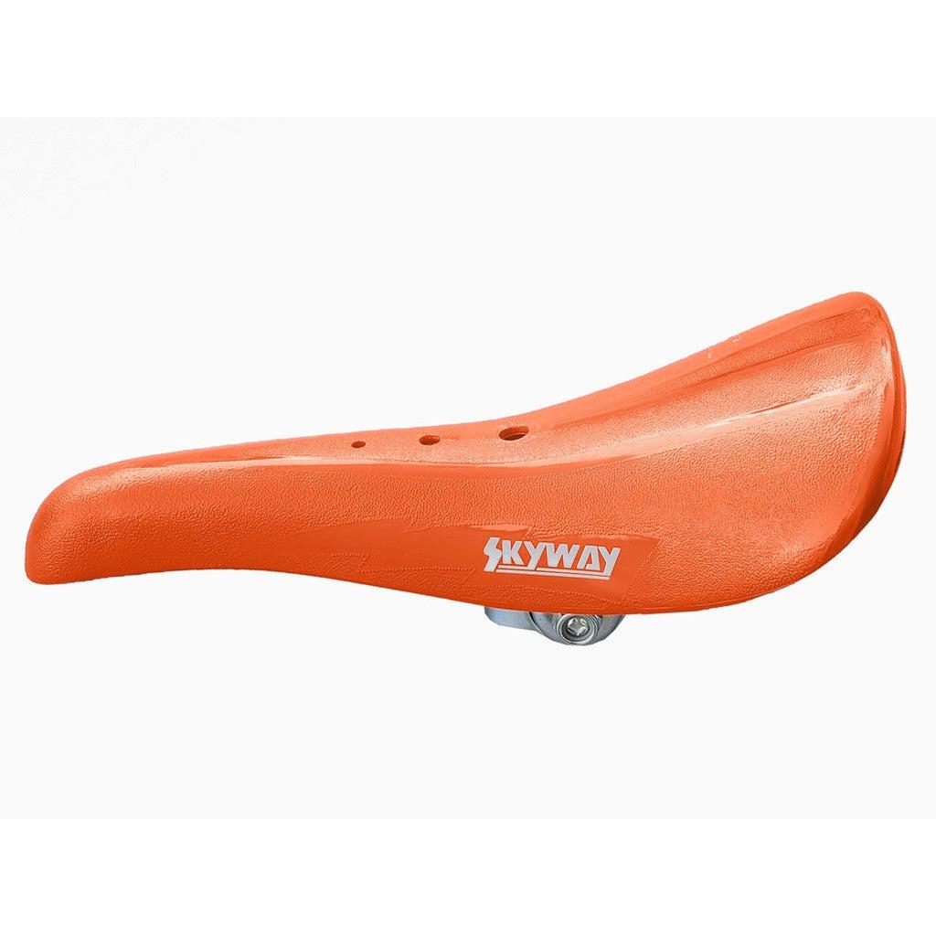 Orange top bmx seat