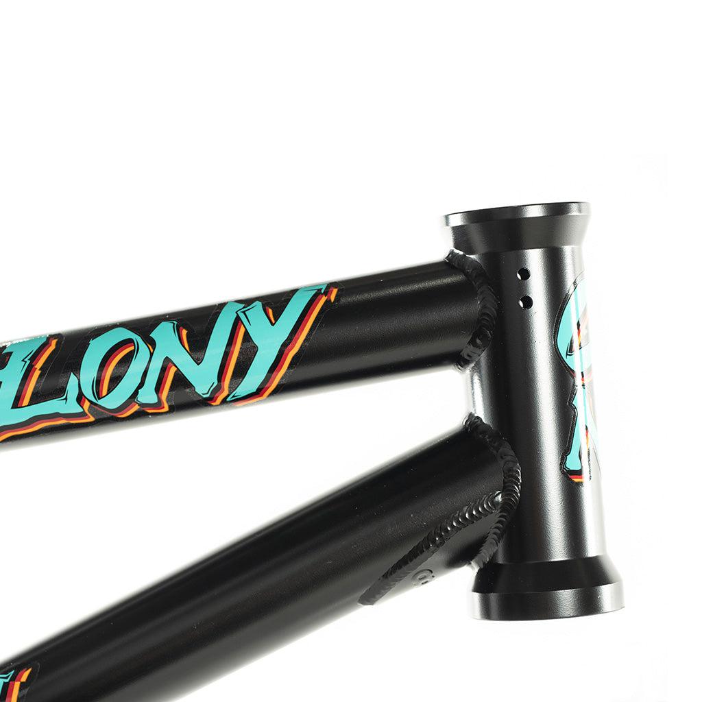 A Colony 2024 Sweet Tooth 16 Inch frame featuring the Colony BMX logo.