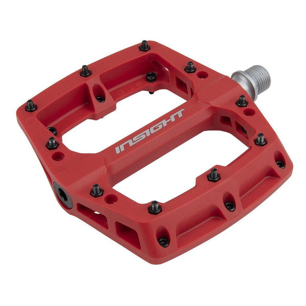 Red pedals bmx hot sale