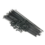 The Salt Plain Gauge Spokes & Nipples (40 Pack) are neatly arranged on a white background.