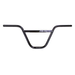 The DRB Diretto Bars are black BMX handlebars made from heat-treated CrMo with a central support bar, showcasing the prominent "DRB DIRETO" text, offering both durability and style.