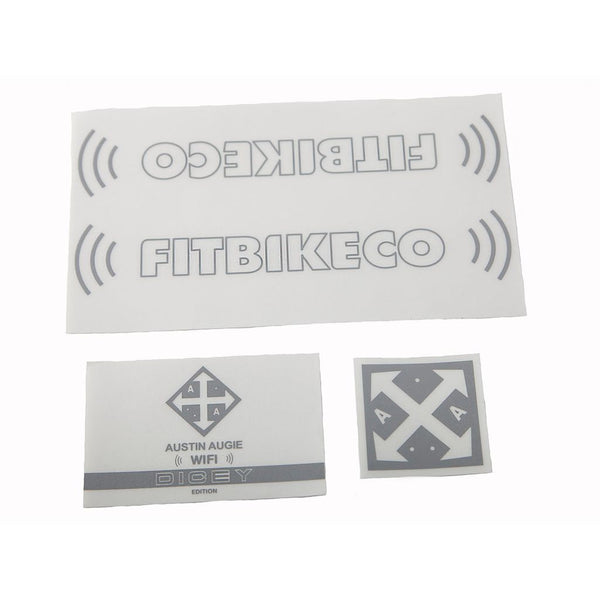 Fitbikeco Augie Frame Decal Set