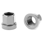 Cinema 7075 Axle Nuts (Pair) / Silver / 14mm