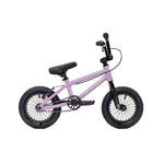 The Colony Horizon 12 Inch Bike is a compact pink BMX with a lightweight alloy frame, complemented by black handlebars, seat, and tires against a white background.