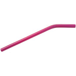 A pink plastic bendy straw isolated on a white background, with a DRS Layback 22.2mm Seat Post size.