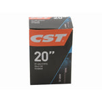 The CST 20 Inch Tube with a 57-406 ETRTO, 20x2.125 specs is designed for freestyle BMX bikes and features an SV 48MM Schrader valve, also known as a Car Valve.