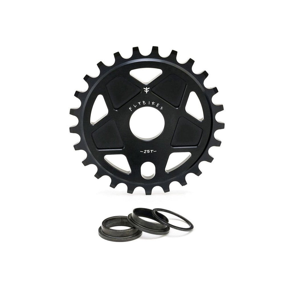 Fly Bikes Tractor Sprocket / Flat Black / 25T