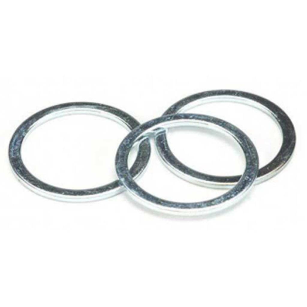 Kink East Coaster Slack Adjustment Washer Kit featuring three overlapping silver metal washers against a white background.