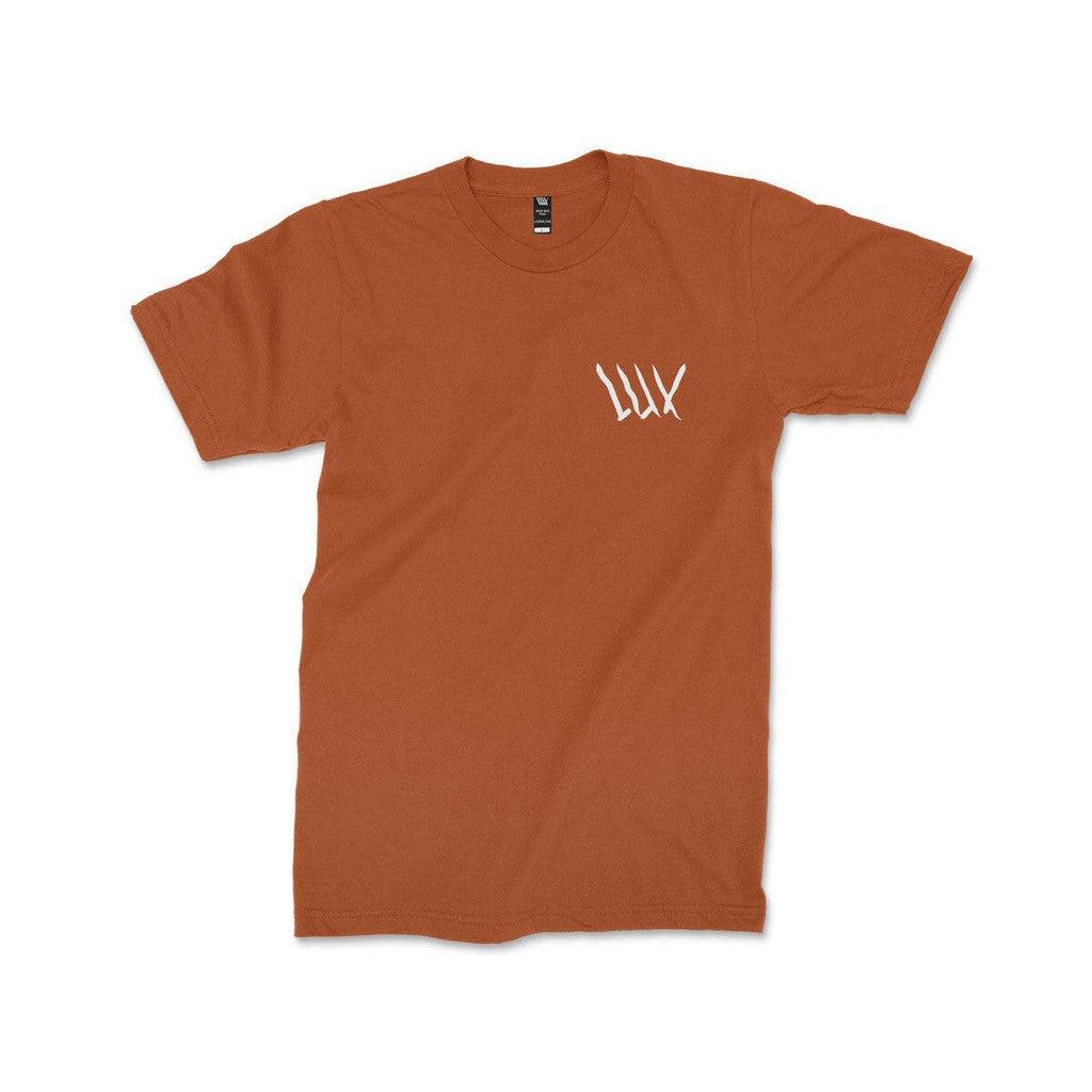 LUXBMX Skid Lid Tee / Copper / XXL