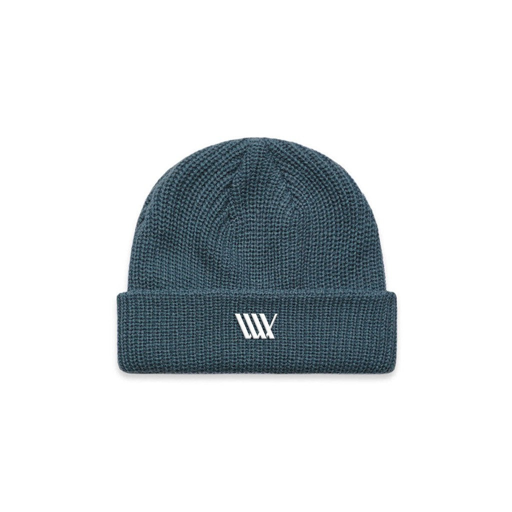 LUXBMX Flag Beanie / Slate Blue / One Size