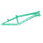 The Radio Raceline Helium 2025 Pro XXL Frame is designed in vibrant green with "RADIO" in bold white letters on the side, made from durable and stylish hydroformed 6061 alloy tubing.