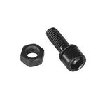 S&M Seat Clamp Nut and Bolt / Black M6