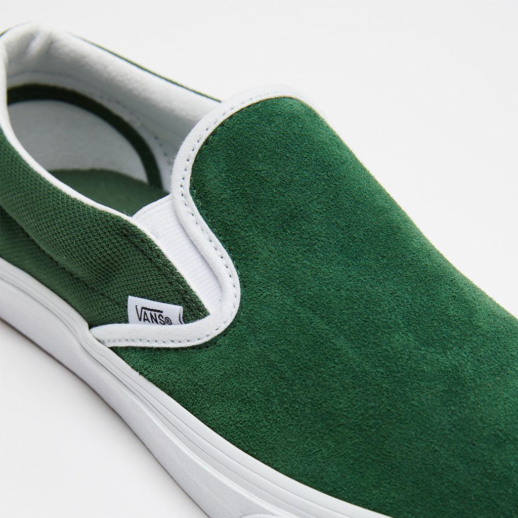 Green and sale white shoes