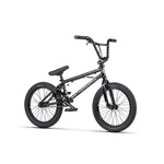 A black Wethepeople CRS FS 18 Inch BMX bike on a white background.