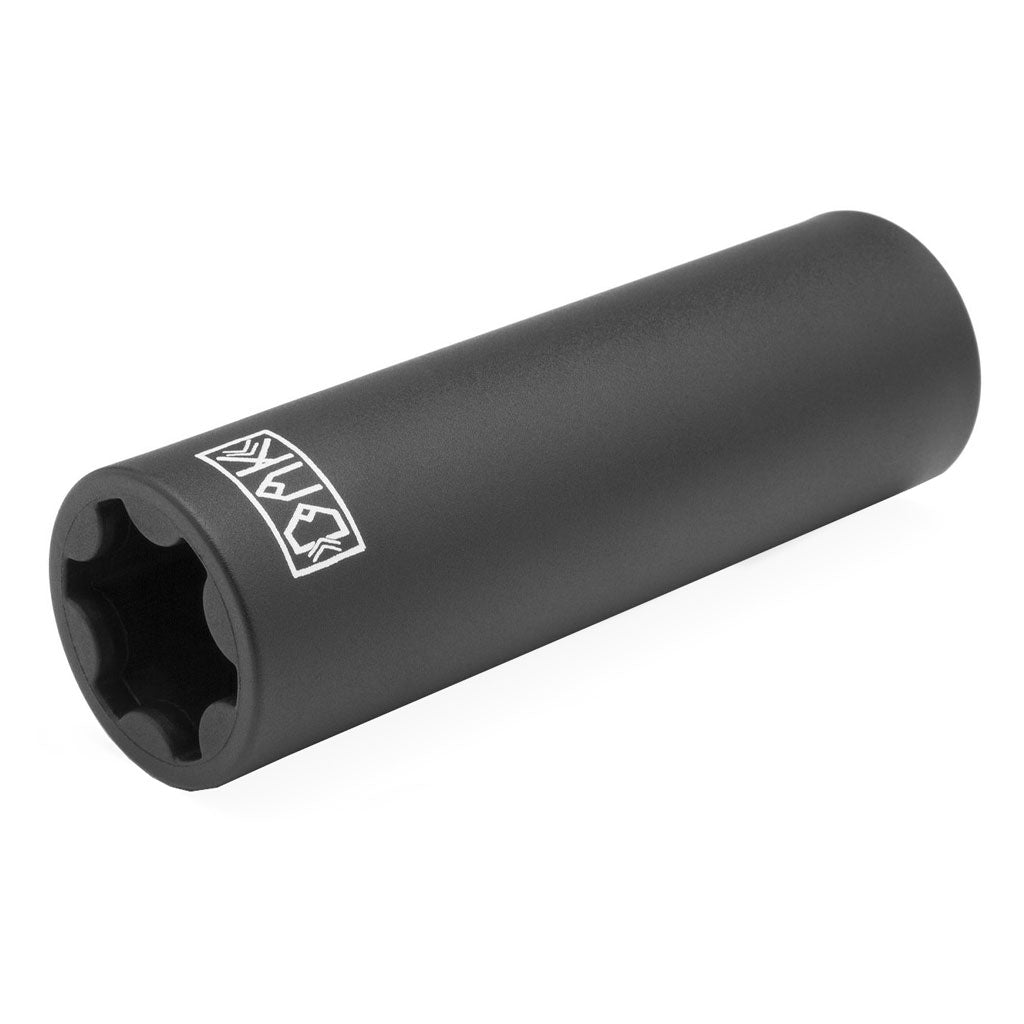 An image of a black socket with a Cinema Dak (Dakota Roche) Axle Peg Sleeve on a white background.