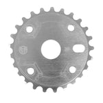 A Federal Impact Guardless Sprocket with a solid alloy design on a white background.