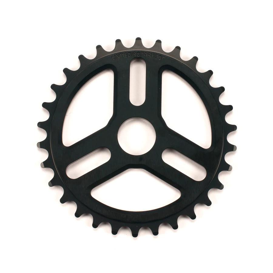 United Rotary Sprocket  / Black / 30 T 