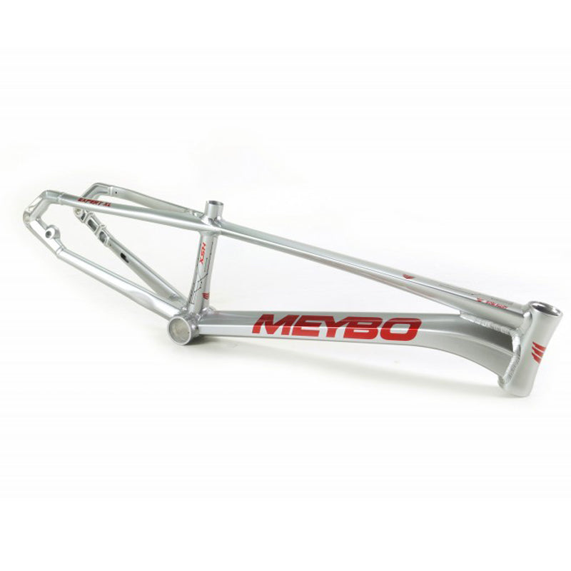 A silver Meybo 2024 HSX Pro XXXXL frame with the word met80 on it.