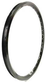 The SD Race Rim 20 x 1-3/8 (Non-braking), a budget-friendly black bicycle rim with 36 spoke holes designed for disc brakes, is displayed against a white background.